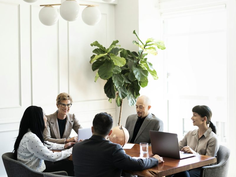 Business people in a meeting